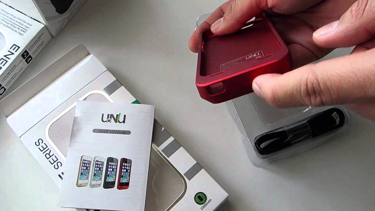 uNu Dx Protective Series Battery Case for iPhone 5S/5