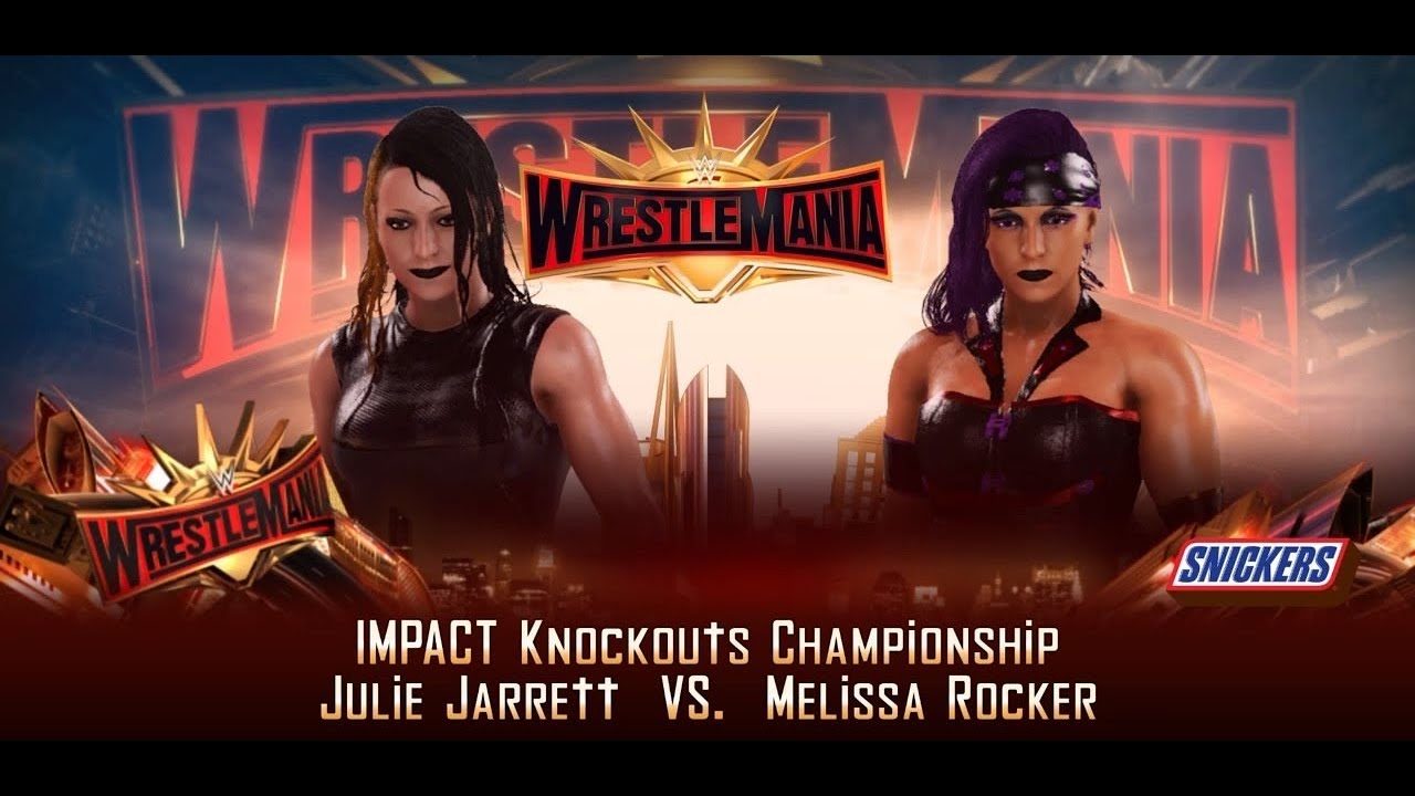 Melissa Rocker Julie Jarrett vs. Melissa Rocker for the Impact Knockouts Championship ...