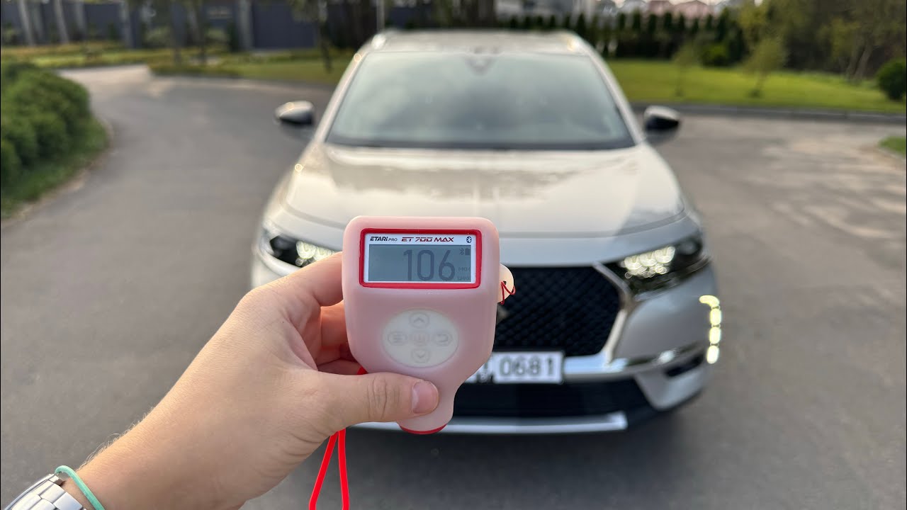 Осмотр толщиномером Ds 7 crossback Rivoli 2022 год 1.5 дизель автомат 