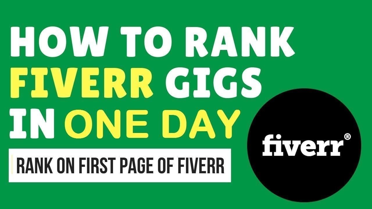 How to Rank your fiverr GIG - Fiverr GIg SEO - YouTube