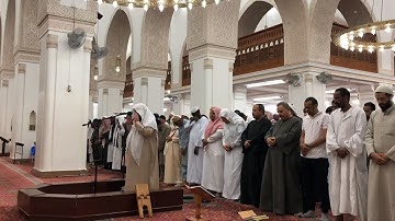 صلاة العشاء يوم الأربعاء 2-7-1441 الشيخ محمود خليل القارئ