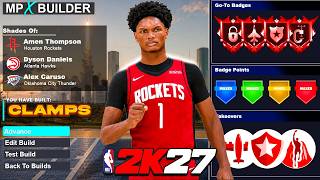 This 6'6 PURE LOCKDOWN Build on NBA 2K27 is INSANE... (99 STEAL, 99 PERIM DEFENSE, 80 3PT)