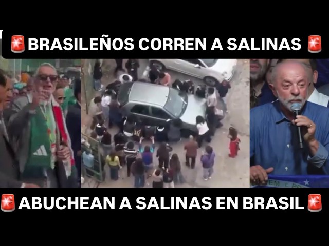 ABUCHENA AL INFELIZ EN BRASIL ¡ASI LO EXPULSO LULA! FIESTA EN MERICA LATINA