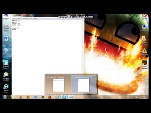 Computer Hacking IRL (CMD-Command Prompt, Windows 7)