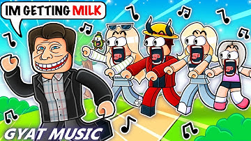 I AM GOING TO GET MILK (feat.Dad) 💀🎵[Official Roblox Music Video]