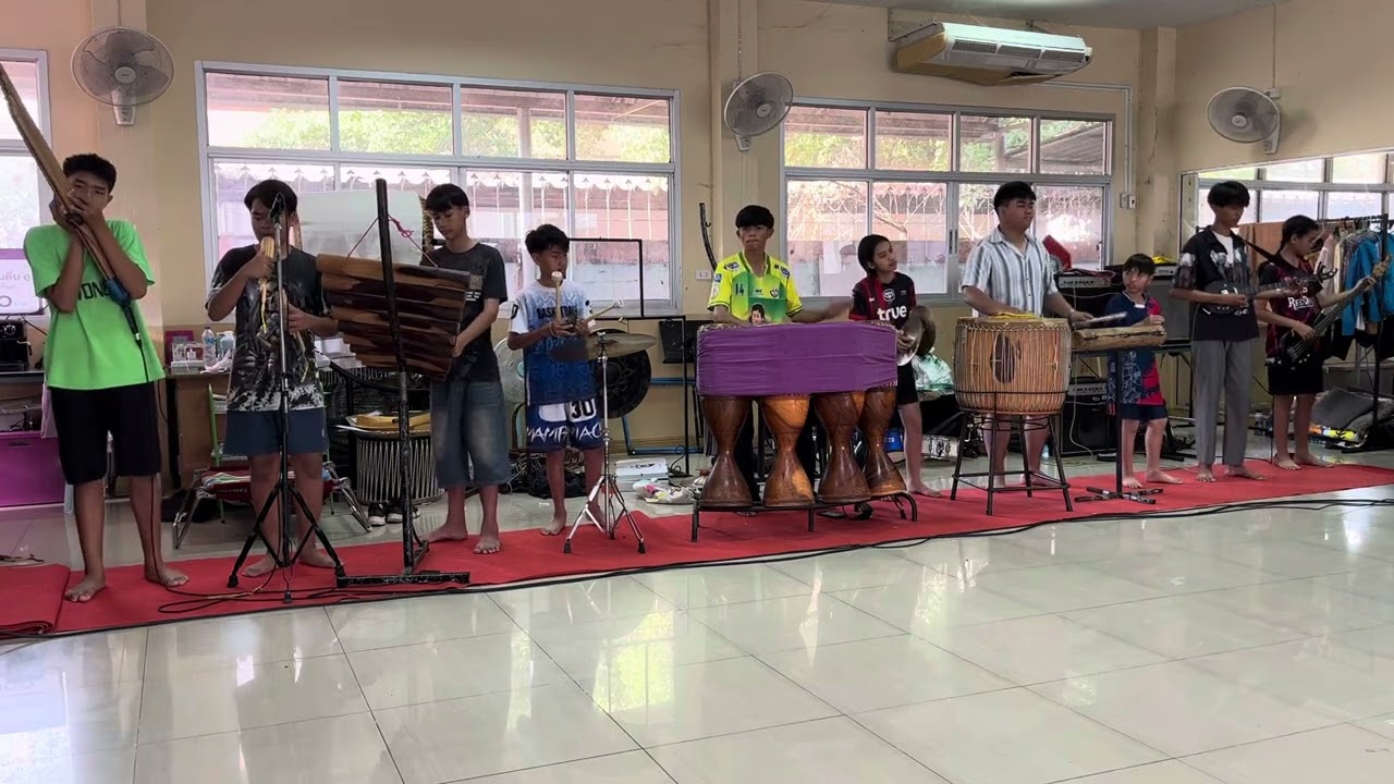 ซ้อมใส่ร้องวันแรก ฟ้อนไทพวนม่วนๆ | วงโปงลางยุวบูรณ์ออนซอนศิลป์