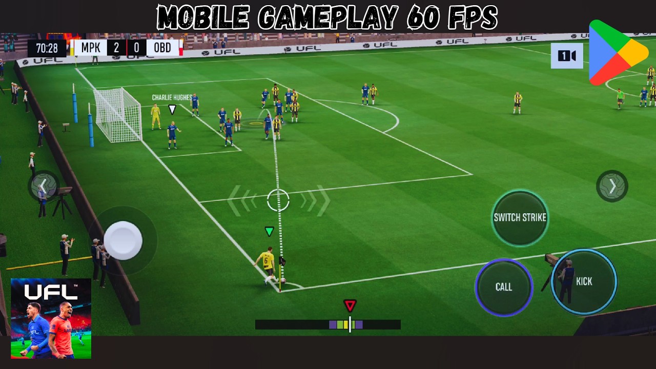 UFL Mobile 2026 Android Gameplay | New Football Game (60 FPS) #4