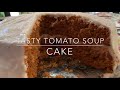 VINTAGE Cake Recipe! Grab a can of condensed tomato soup and make this easy, delicious, spicy cake!