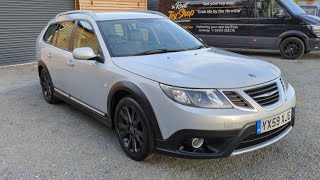 Saab 9-3 X TTid Diesel Estate ,walk around and start ,what a useful car, For Sale here