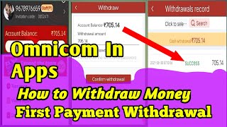 How to Withdraw Omnicom In Apps Money 💰! First Withdrawal My Omnicom In Money 💰! #BodoTechR. screenshot 4