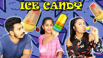 Colourful Ice Candy I Kid making Ice- Candy in Hindi I Super Duper Easy Ice-Cream