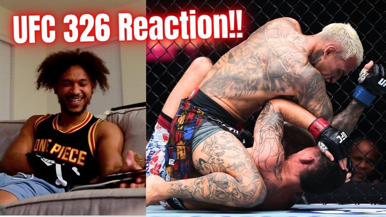 Уморительная реакция на то, как Чарльз Оливейра избил Макса Холлоуэя на UFC 326!! | Реакция на MMA