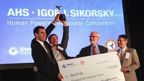 U of T Engineering Grads Win Sikorsky Prize