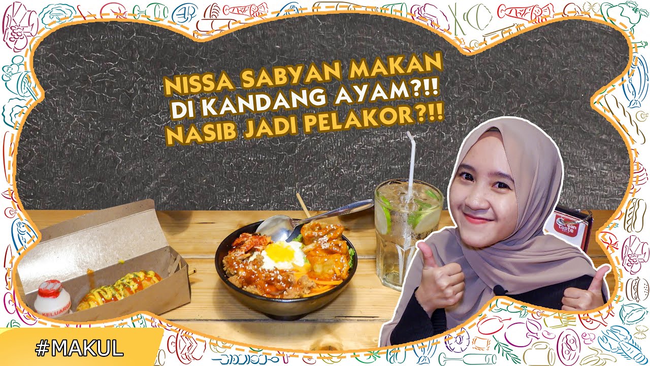 NISSA SABYAN NYOBA KOREAN FOOD DAERAH CIMAHI 🐓 | MAKUL #3 
