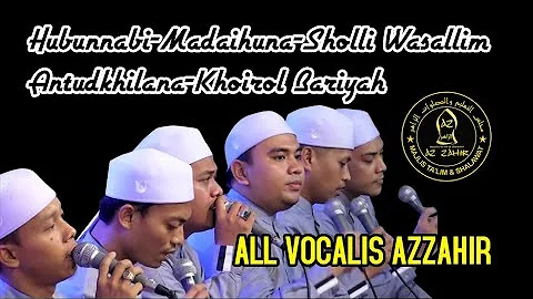 ''NEW AZZAHIR'' HUBUNNABI-MADAIHUNA-SHOLLI WASALLIM-ANTUDKHILANA-KHOIROL BARIYAH