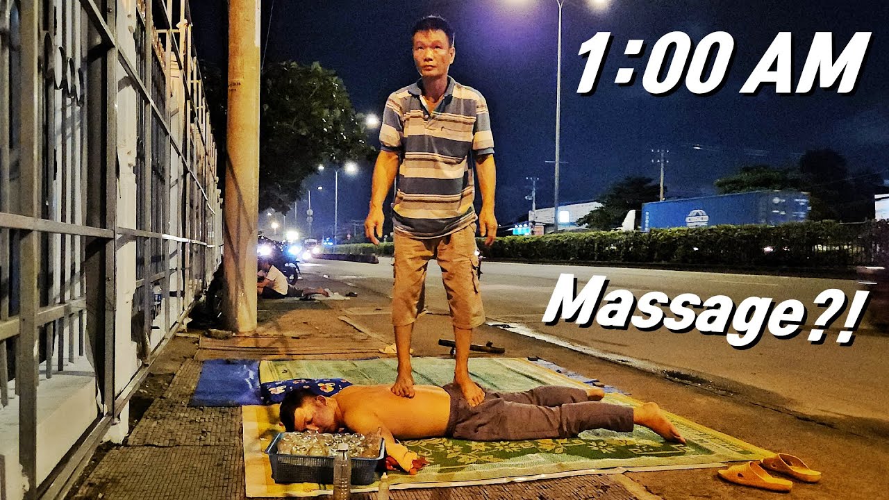 1AM in Asia: Best Price Massage & Relaxing Street ASMR