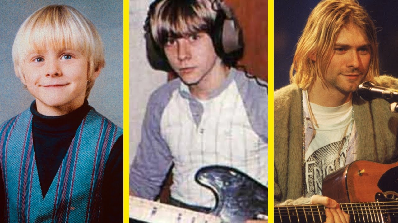 One photo of Kurt Cobain for every year of his life (1967-1994) - YouTube