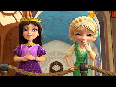 Little Tiaras 👑 Funny joke | Cartoons for kids