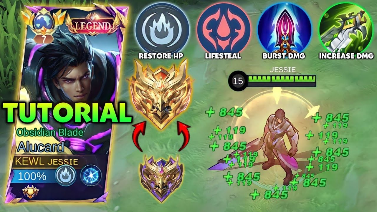 ALUCARD EXP BEST GUIDE TO RANK UP FASTER IN 2024! (BEST TUTORIAL BUILD) RECOMMENDED