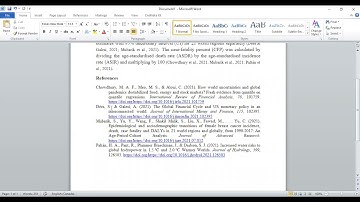 Managing References using Endnote Software