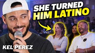 White Man Turns Latino | Kel Perez Crowd Work