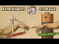 Energy Storage &amp; Renewables: Complements or Substitutes in Economic Terms?