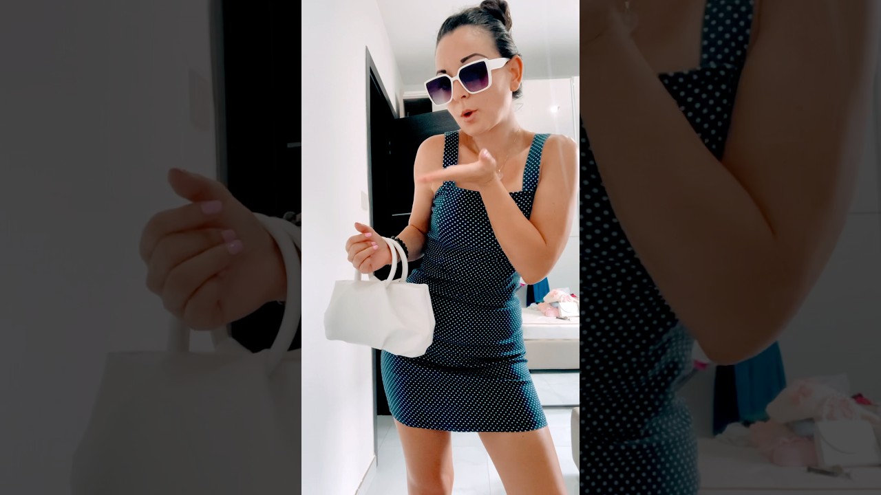 Just a simple mini dress. 