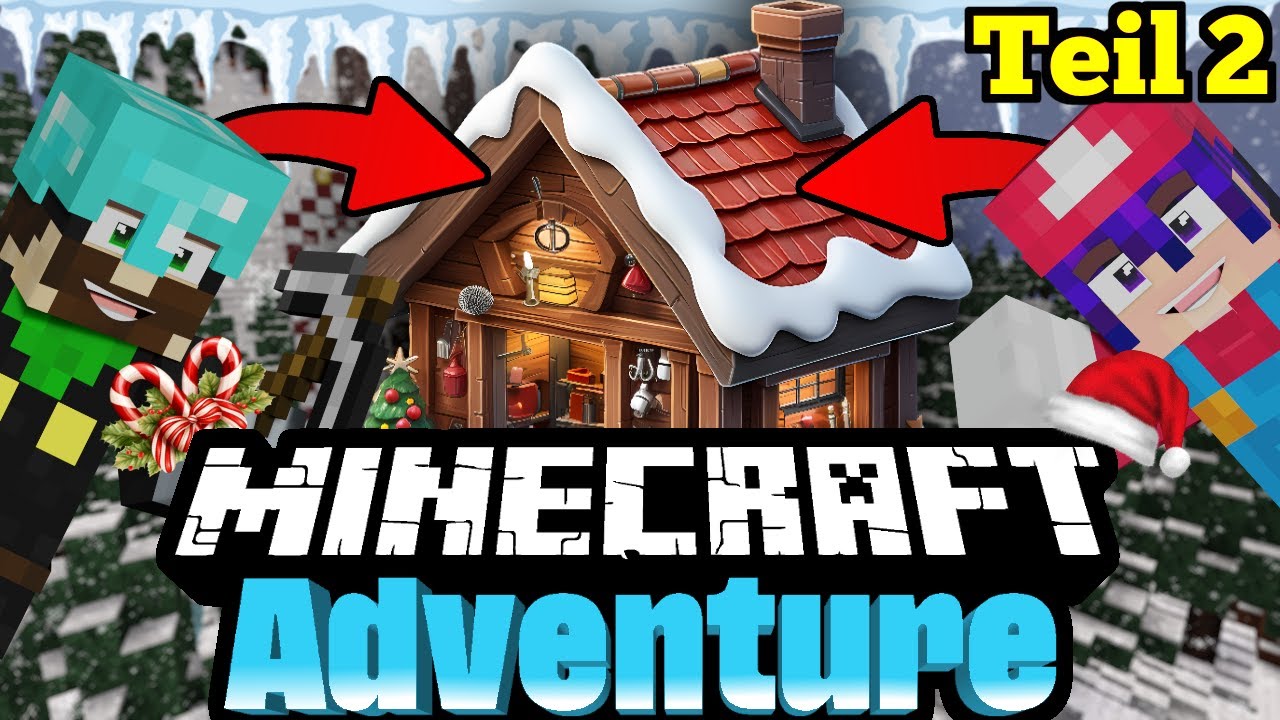 MIKE & PAUL ERKUNDEN SANTAS WERKSTATT!🏭🎅 - Minecraft Adventure ...