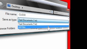 / QUICKIE \ How to make a Clock in Notepad