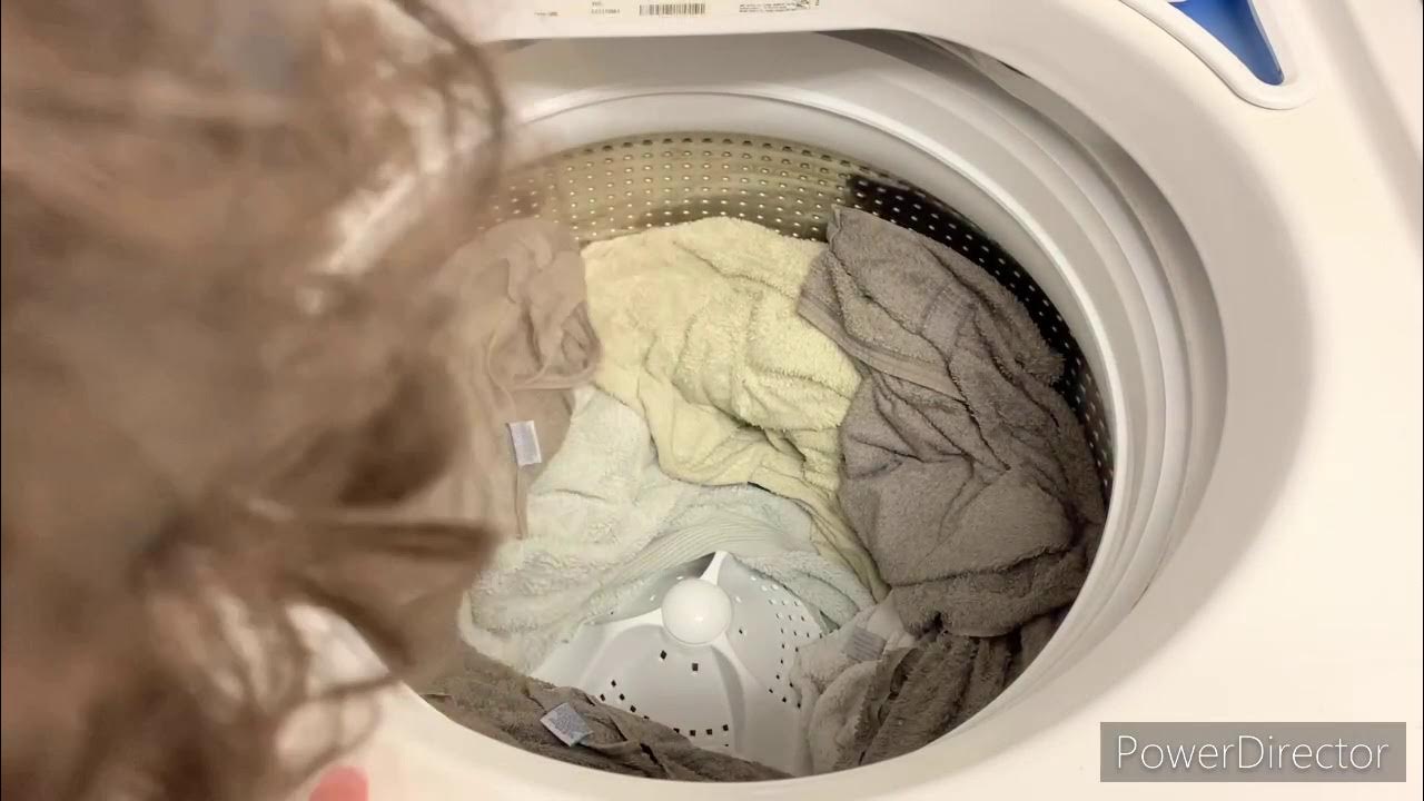 Kenmore Oasis He Washing A Full Load Of Towels With The 1.0 Washplate... Requested By Kurtis