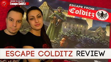 Escape From Colditz Board Game Review Video