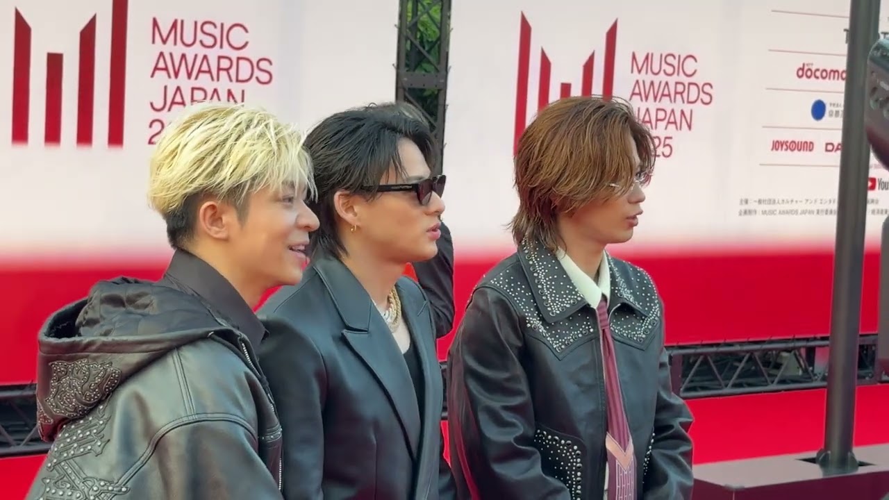 Number_i / MUSIC AWARDS JAPAN 2025 Red Carpet