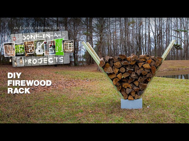 How to Build a Firewood Rack - This Old House