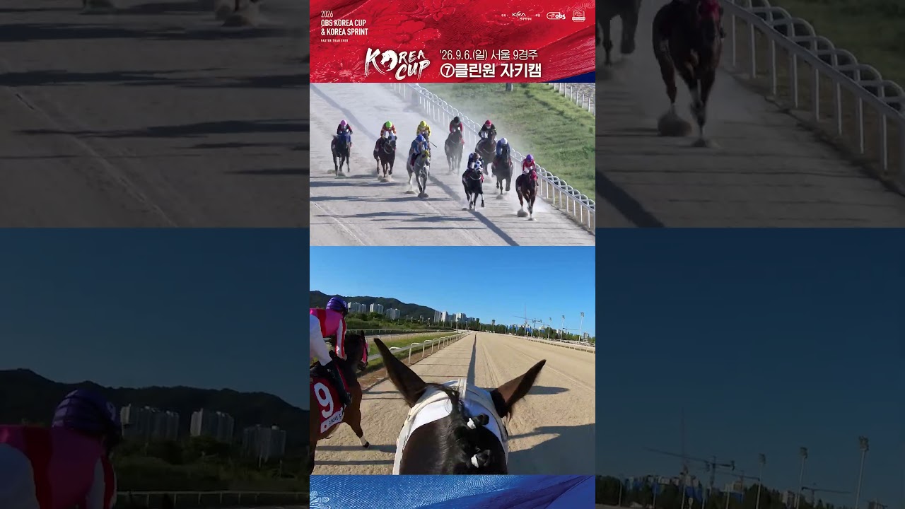 2026 코리아컵 5위 클린원&서승운 자키캠 #koreacup #코리아컵