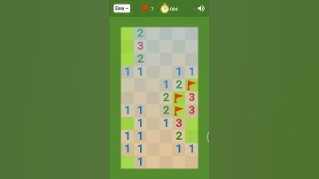 Google Minesweeper Speedrun Any% 4s (Easy, Mobile App, Touchscreen)