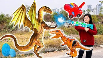 Changcady và chiếc đèn pin thần kì, gặp thằn lằn bay, khủng long bạo chúa, xe địa hình - Part 161