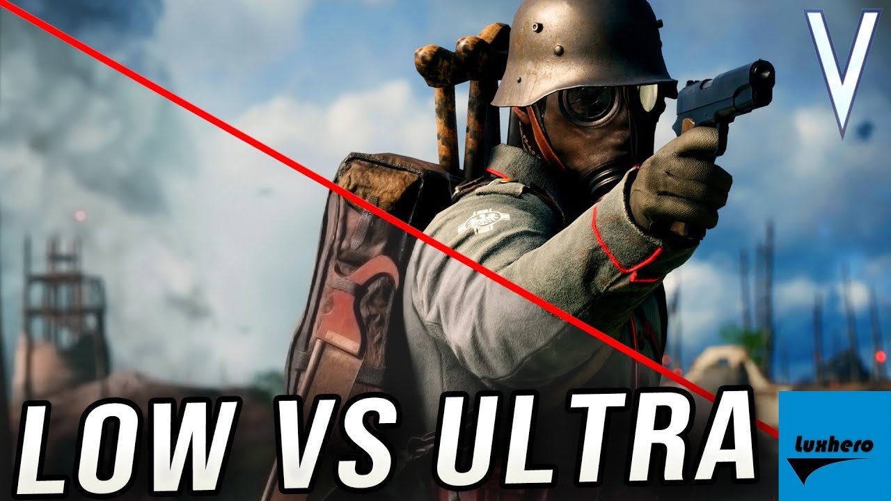 Battlefield V - Low vs Ultra Settings (PC) - YouTube