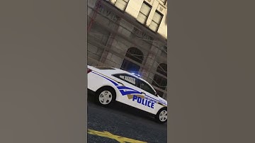 Police Block Road Off | #shorts #gta #fivem