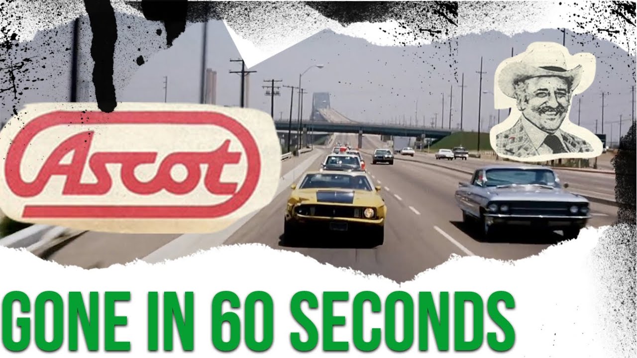 🏁Gone in Sixty Seconds Ascot Raceway, Gardena, CA YouTube