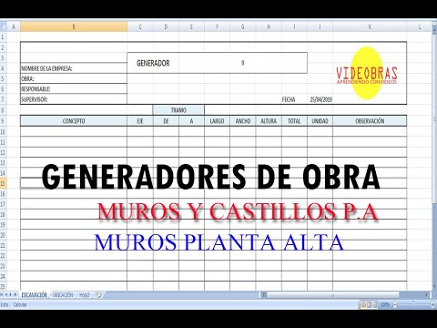 GENERADORES  MUROS PLANTA ALTA