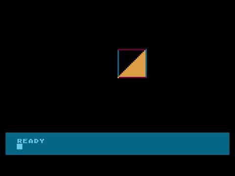 Atari BASIC Using XIO to Perform Flood Filling