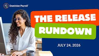 Release Rundown 07.24.2026