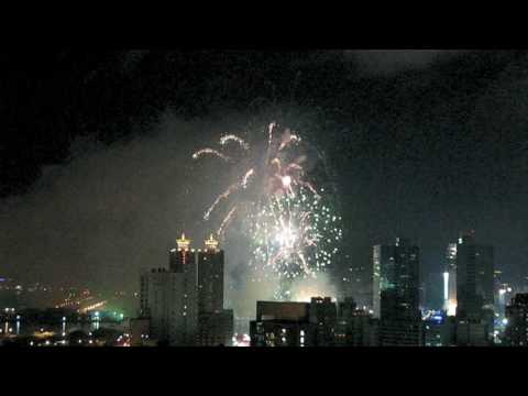 世運博覽會最後一天煙火