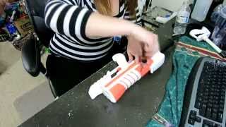 Girlfriend's First Nerf Mod! (with a little help)