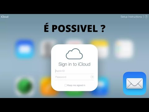 Trocar email iCloud no iPhone