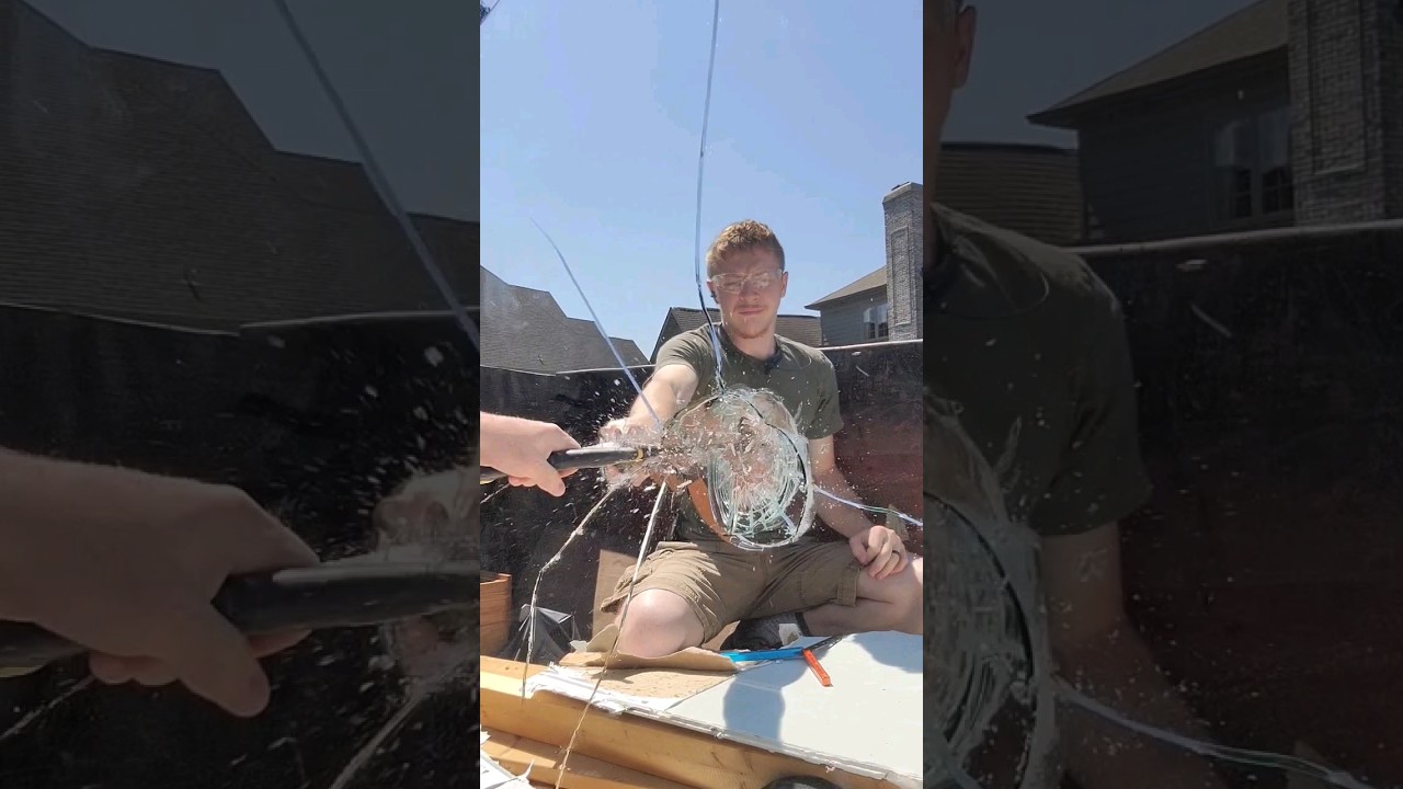 Balisongs Breaking Glass 