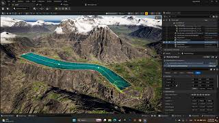 UE5 Landscape in 6 Minutes — Erosion, Material, River & Floating Object | Unreal Engine 5.7
