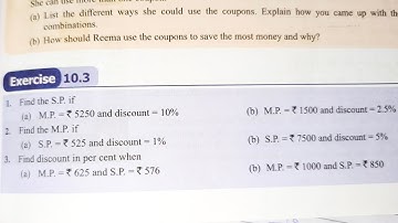 maths weaves class 8 chapter 10 ex 10.3| class 8  maths weaves ex-10.3| percentage