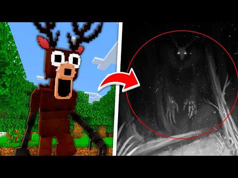 99 NIGHTS IN THE FOREST Minecraft CHARACTERS CAPTURED IN REAL LIFE!