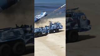 big War wondering Jet Destroyed by huge Missiles system gta-5